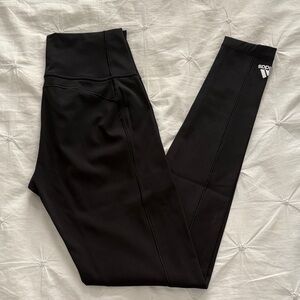 Adidas Black High-Waisted Leggings